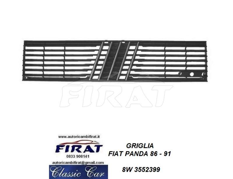 GRIGLIA FIAT PANDA 86 - 91